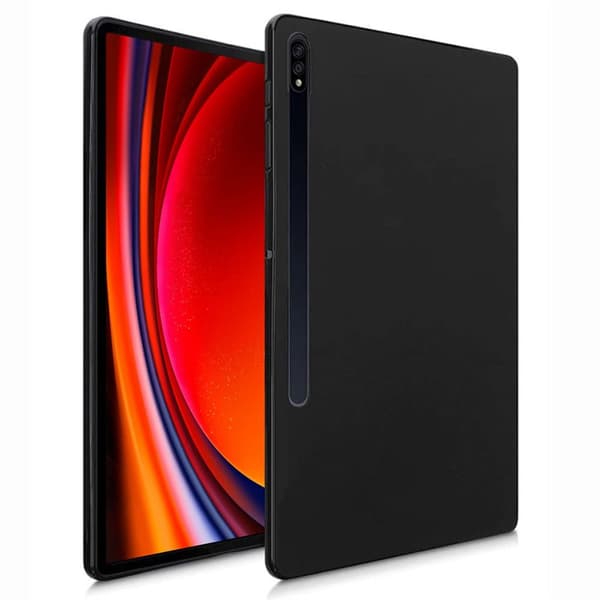 Silikone tabletcover til Samsung Galaxy Tab S9 Plus - Sort