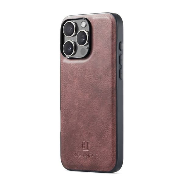 Wallet DG-Ming 2i1 til Apple iPhone 16 Pro Max - RÃ¸d