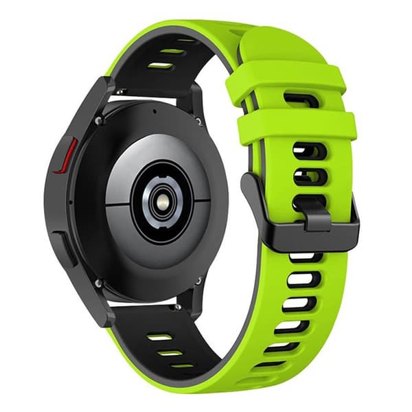 Twin Urrem til Samsung Galaxy Watch 7 (44mm) - Lime/sort