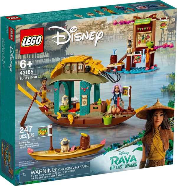 LEGO 43185 Bouns båt Ny.