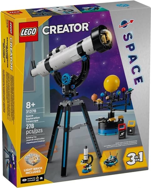 LEGO 31378 Romteleskop Ny.