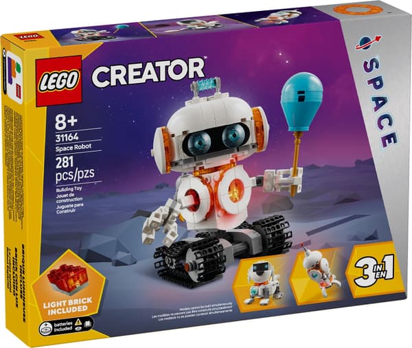 LEGO 31164 Rumrobot Ny.