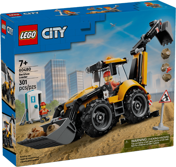 LEGO 60480 Gul rendegraver Ny.