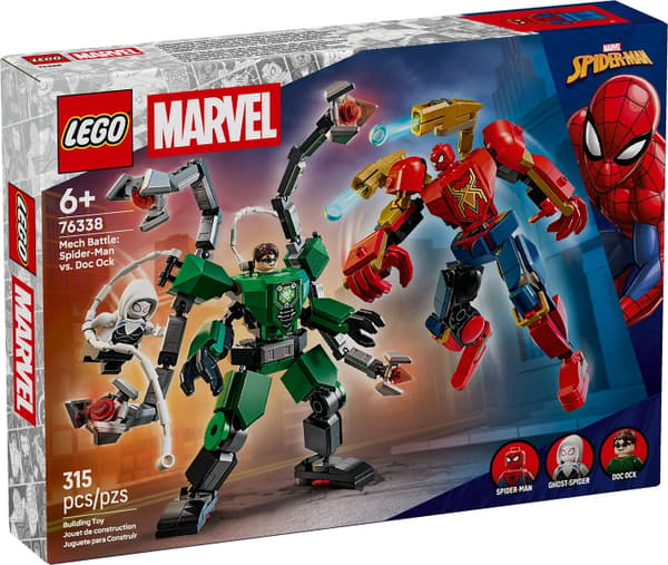 LEGO 76338 Mech-kamp: Spider-Man mod Doc Ock Ny.