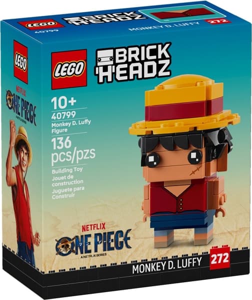 LEGO 40799 Monkey D. Luffy Uusi.