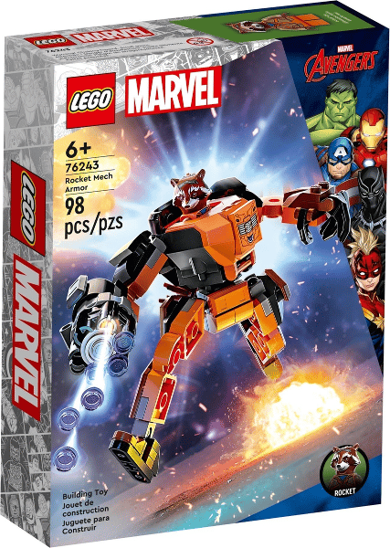 LEGO 76243 Rocket i robotrustning Nytt.