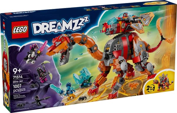 LEGO 71514 Dinosaurromskip Ny.