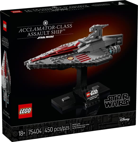 LEGO 75404 Acclamator-Class Assault Ship Nytt.