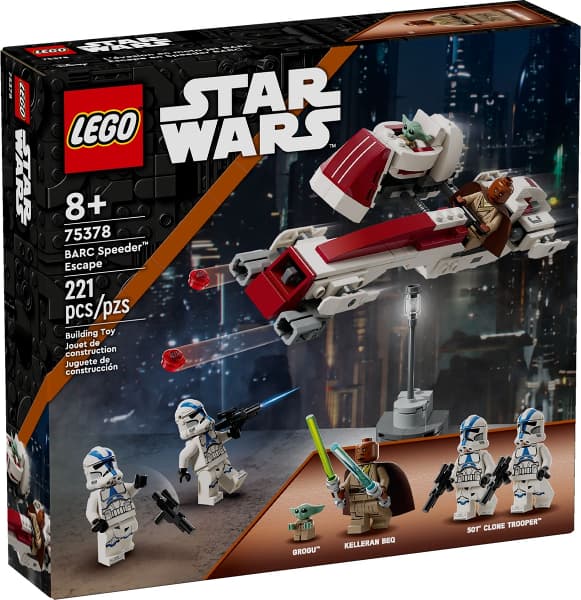 LEGO 75378 BARC-speederflukt Ny.
