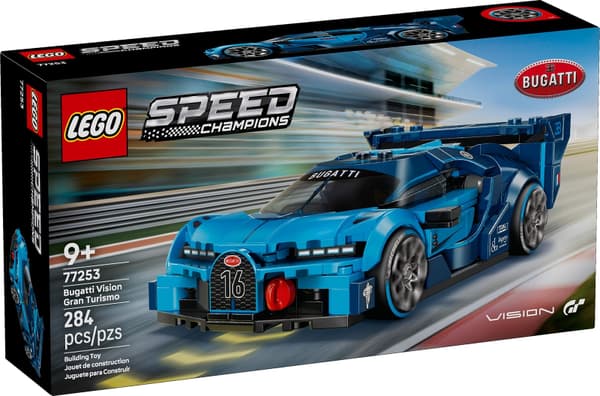 LEGO 77253 Bugatti Vision GT -hyperurheiluauto Uusi.