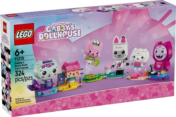 LEGO 11215 Gabbys klodsbyggede kattevenner Ny.
