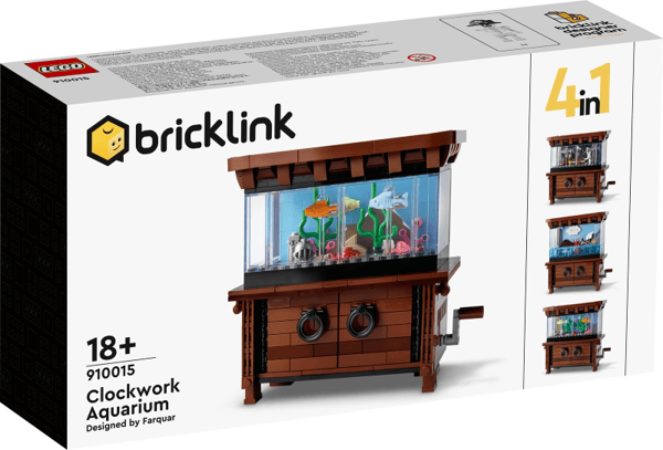 LEGO 910015 Clockwork-akvarium Nytt.