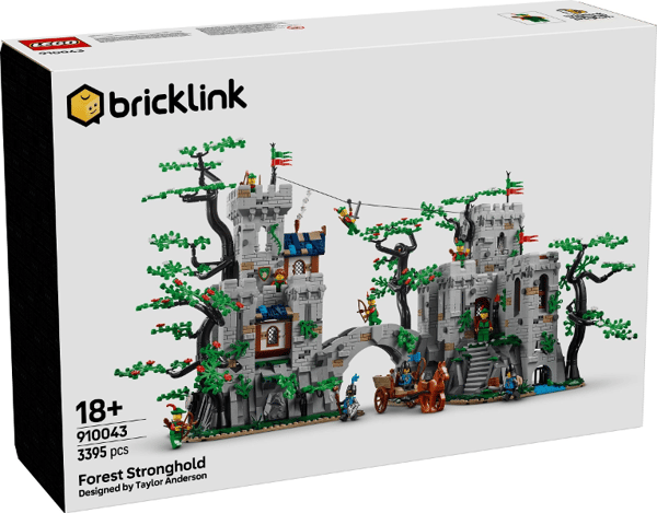 LEGO 910043 Skogsfästning Nytt.