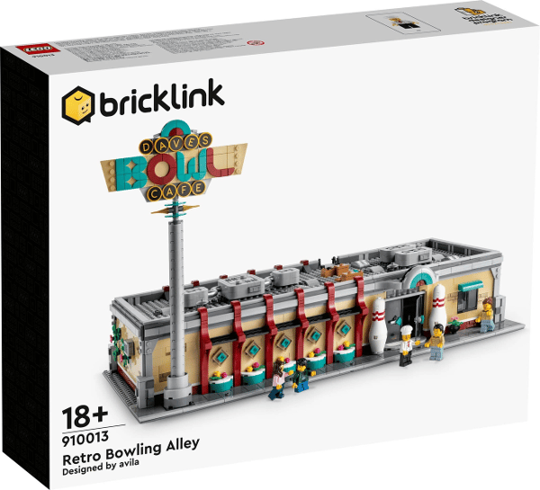 LEGO 910013 Retro bowlinghall Nytt.