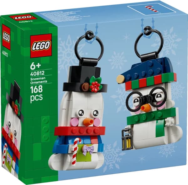 LEGO 40812 Snemandsjulepynt Ny.