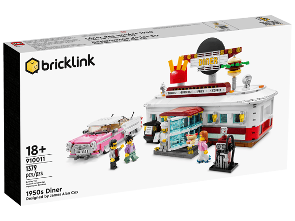 LEGO 910011 1950'er-spisested Ny.