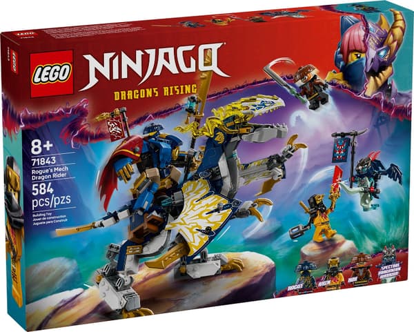 LEGO 71843 Rogues drageflyver-mech Ny.