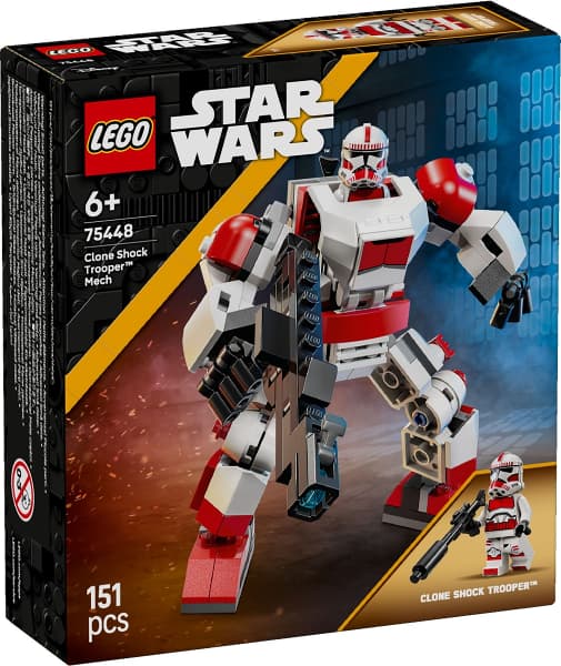 LEGO 75448 Clone Shock Trooper Mech Nytt.