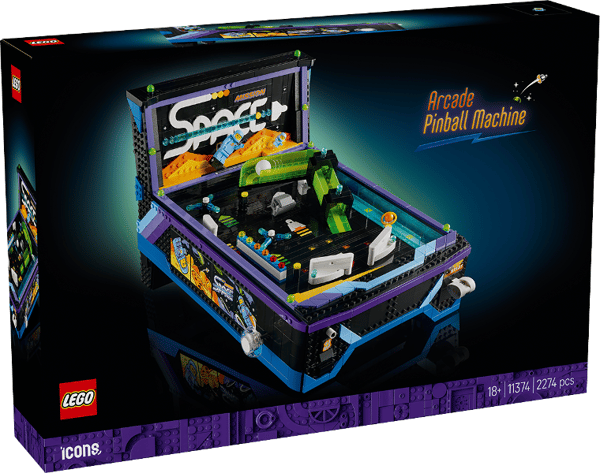 LEGO 11374 Flipperipeli Uusi.