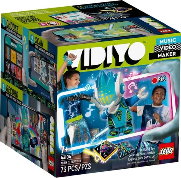 LEGO 43104 Alien DJ BeatBox Ny.