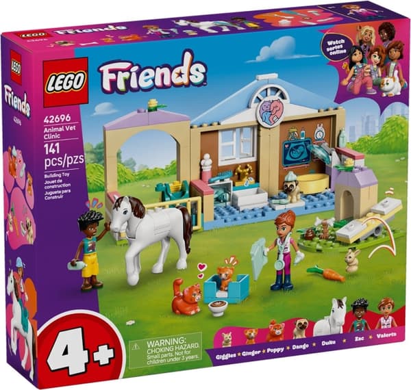 LEGO 42696 Dyrlægeklinik Ny.