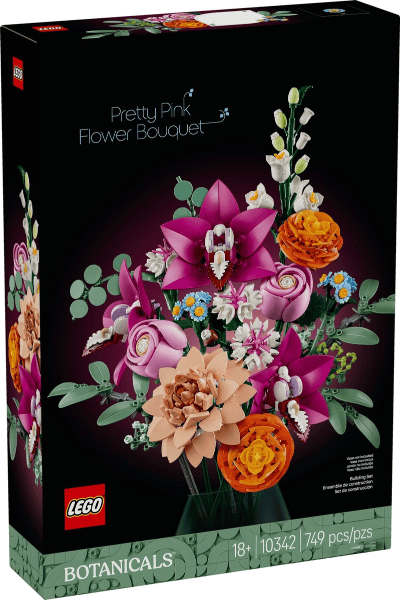 LEGO 10342 Vacker rosa blombukett Nytt.