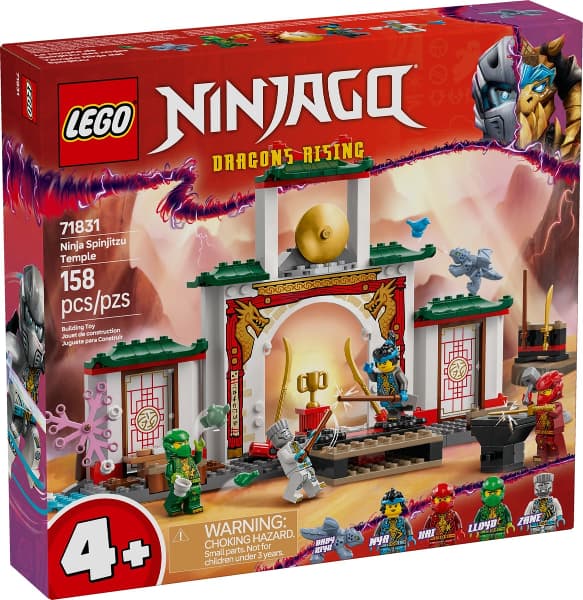 LEGO 71831 Ninjaenes Spinjitzu-tempel Ny.