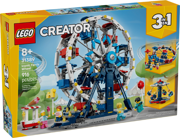 LEGO 31389 Mieletön maailmanpyörä Uusi.