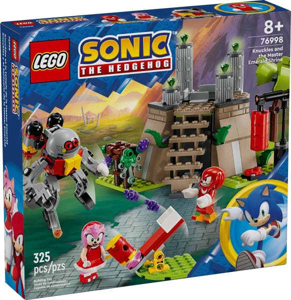 LEGO 76998 Knuckles og Master Emerald-helligdommen Ny.
