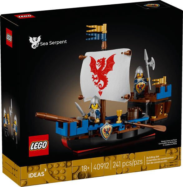 LEGO 40912 Havsorm Nytt.