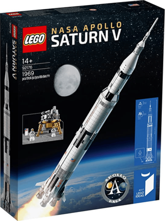 LEGO 92176 NASA Apollo Saturn V Uusi.