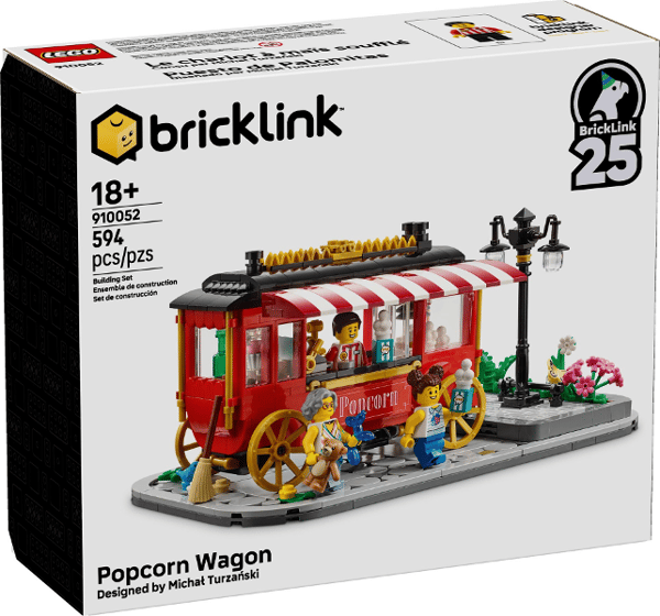 LEGO 910052 Popcornvogn Ny.