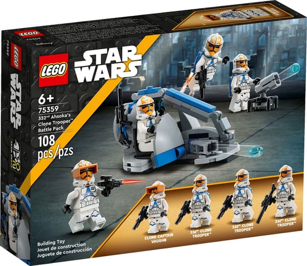 LEGO 75359 332nd Ahsoka’s Clone Trooper Battle Pack Nytt.