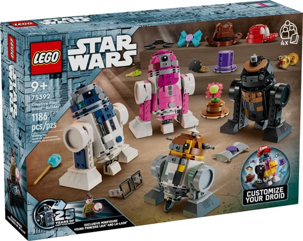 LEGO 75392 Creative Play Droid Builder Nytt.