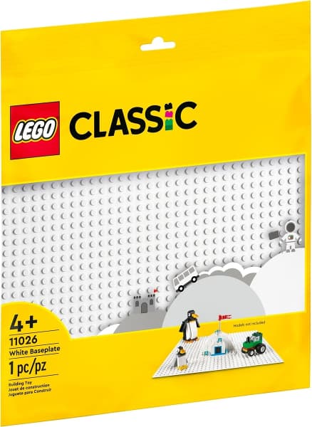 LEGO 11026 Vit basplatta Nytt.
