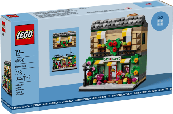 LEGO 40680 Blomsteraffär Nytt.