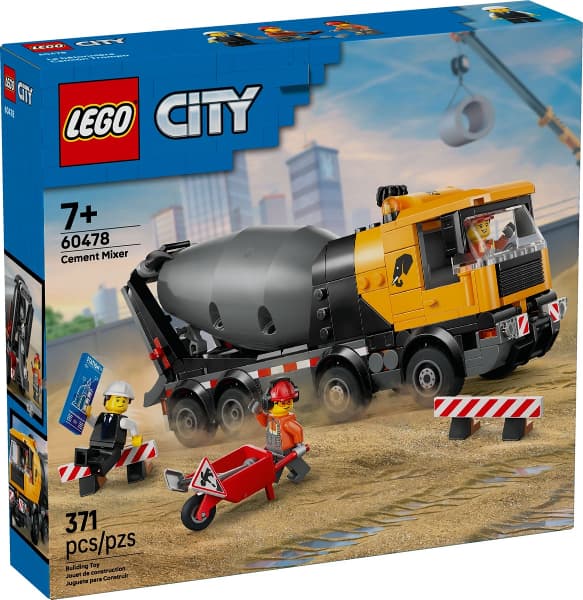 LEGO 60478 Cementblander Ny.