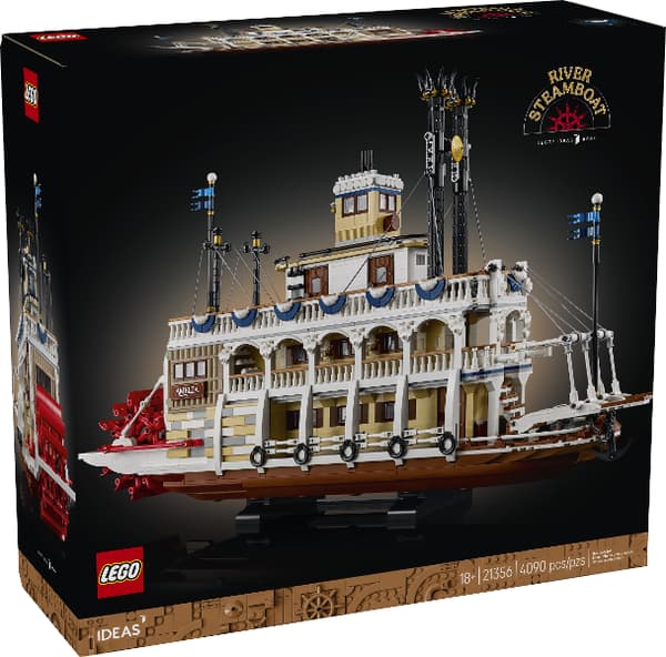 LEGO 21356 Flodbåt Nytt.