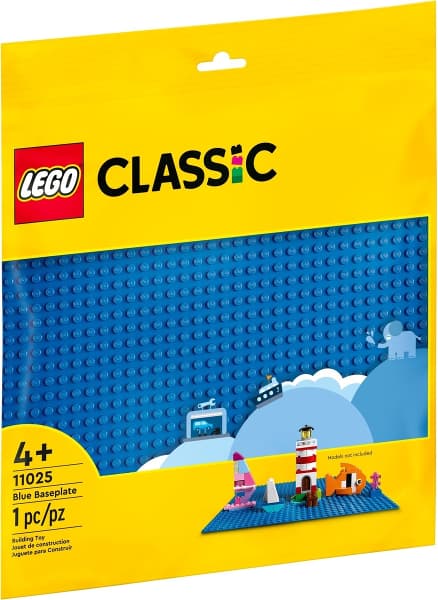 LEGO 11025 Sininen rakennuslevy Uusi.