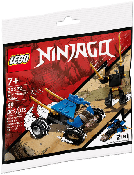 LEGO 30592 Mini Thunder Raider Uusi.