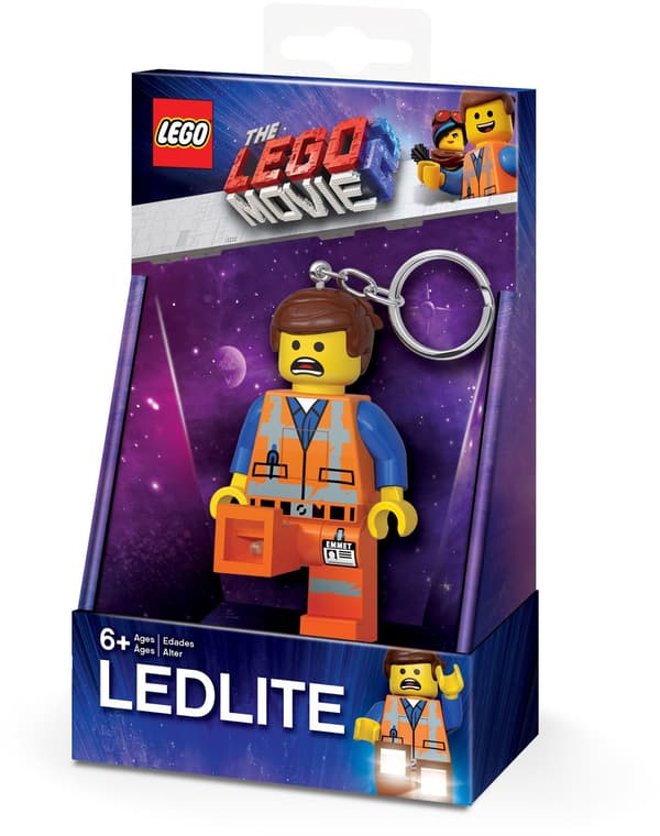 LEGO 5005740 emmet Light Keyring Uusi.