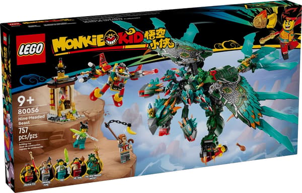 LEGO 80056 Niohövdat odjur Nytt.