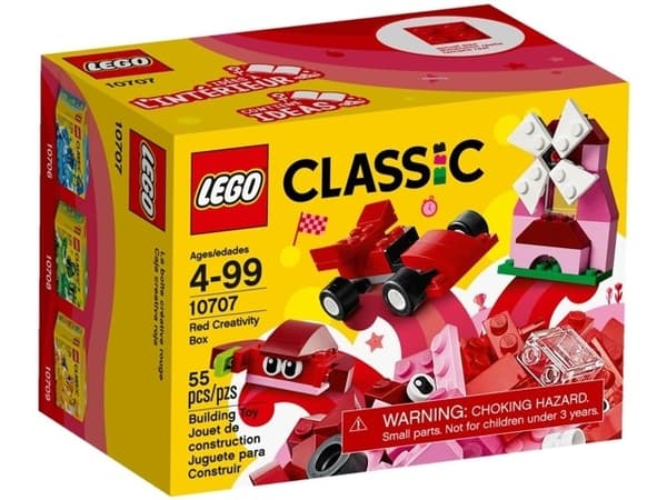 LEGO 10707 Red Creativity Box Nytt.