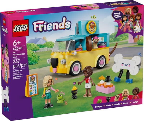 LEGO 42678 Djurtillbehörsbil Nytt.