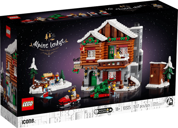 LEGO 10325 Alppimaja Uusi.