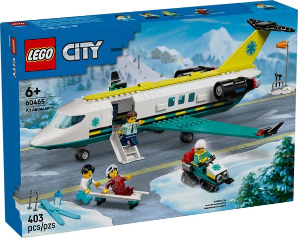 LEGO 60465 Ambulansflygplan Nytt.