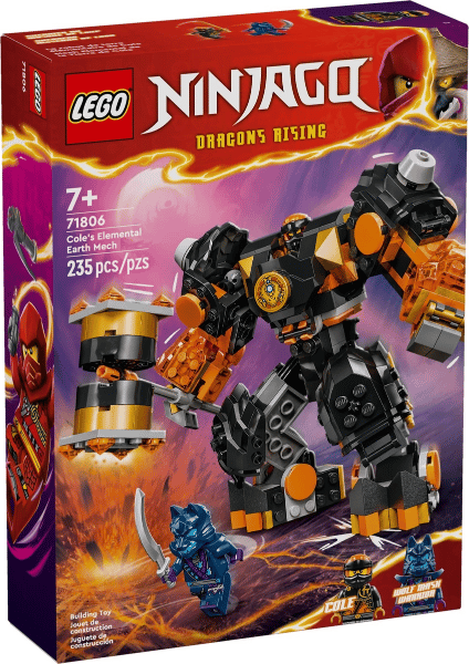 LEGO 71806 Coles jord-elementrobot Ny.