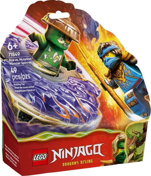 LEGO 71849 Nya mod mutationsmonster-spinner Ny.