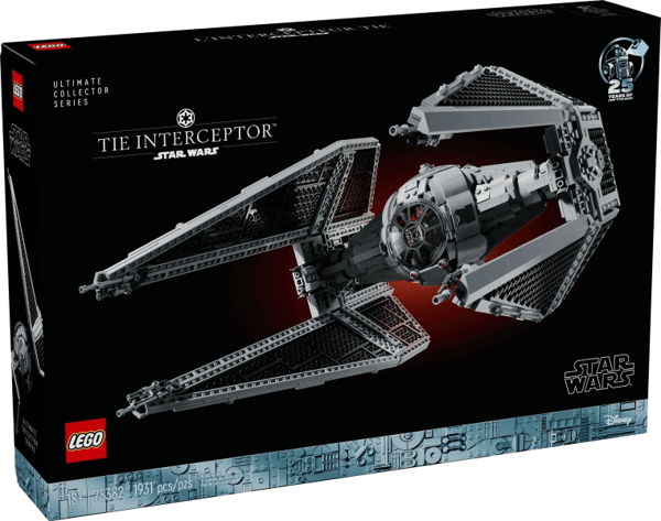 LEGO 75382 TIE Interceptor Nytt.