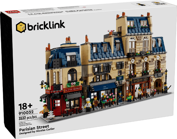 LEGO 910032 Parisergatan Nytt.